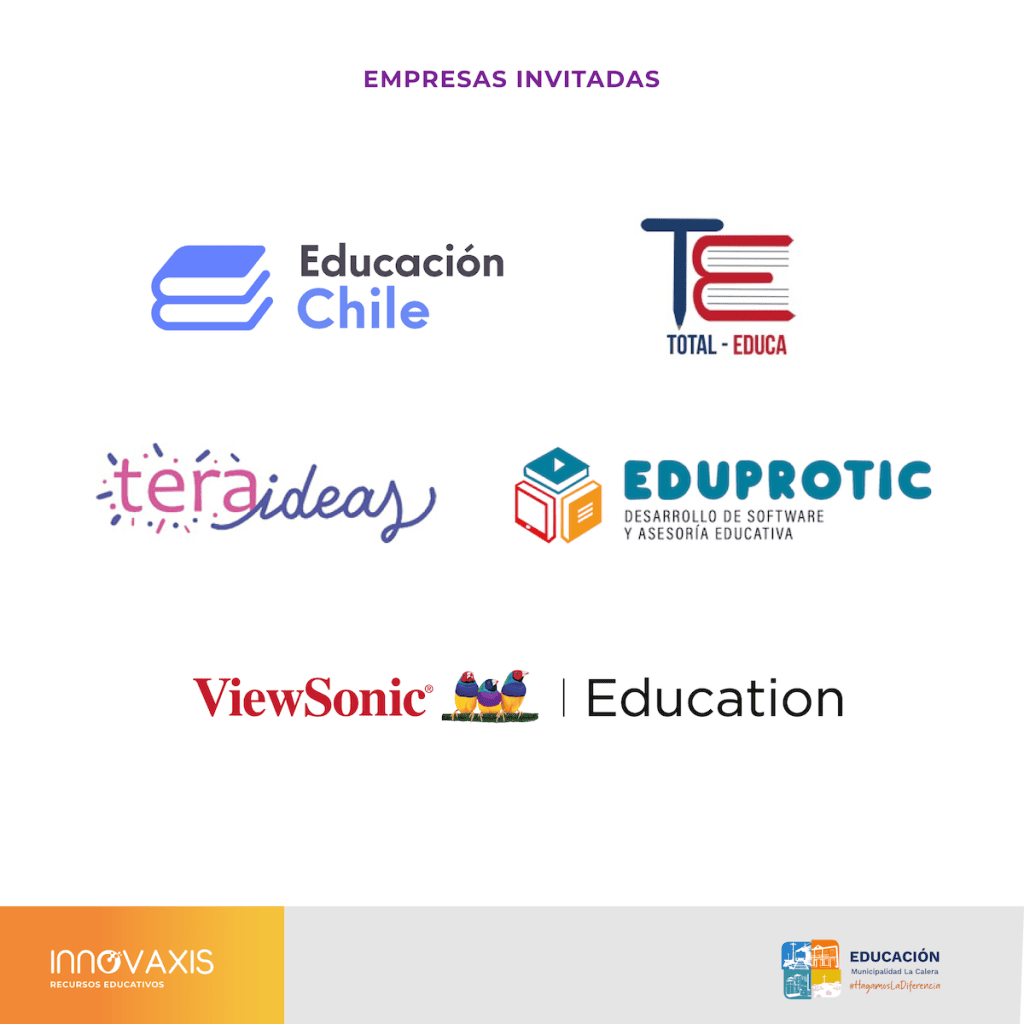 INNOVAXIS RRSS2 Programacion 02 Innovación en recursos educativos escolares y preescolares